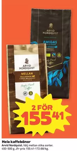 Arvid Nordquist - Hela kaffebönor