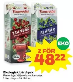 EKO - Ekologisk bärdryck