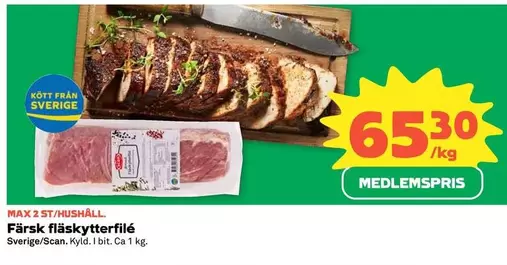 Scan - Färsk fläskytterfilé