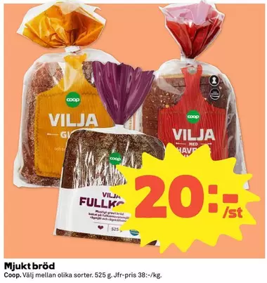 Coop - Mjukt bröd