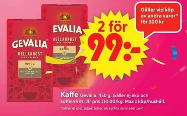 gevalia - Kaffe