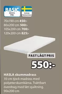 HASLA skummadrass