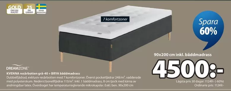 KVÄLLSTUND resårbotten