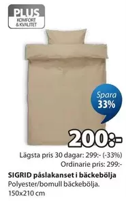 SIGRID påslakanset i bäckenbölja