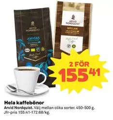 Arvid Nordquist - Hela kaffebönor