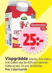 Arla - Vispgrädde