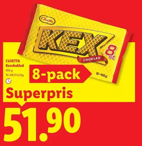 Cloetta - KEX Choklad