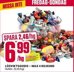 LÖSVIKTSGODIS
