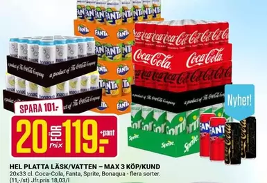 coca-cola - LÄSK/VATTEN
