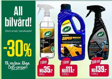 Turtle Wax - All bilvård!