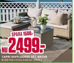 CAPRI SOFFLOUNGE SET