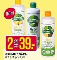 Grumme - GRUMME SÅPA