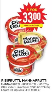 Risifrutti - RISIFRUTTI, MANNAFRUTTI
