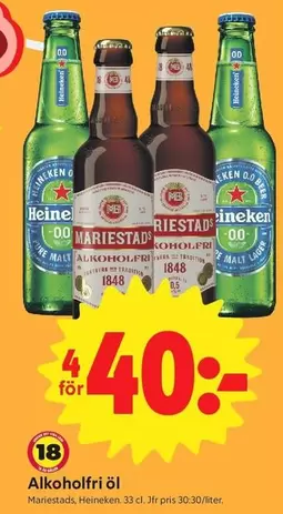 Heineken - Alkoholfri Öl