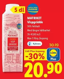 Vispgrädde
