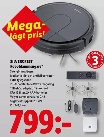 silvercrest - Robotdammsugare*