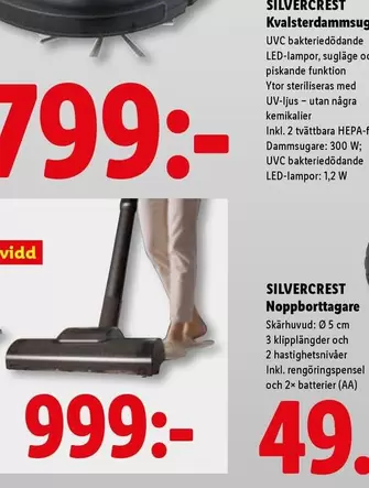 silvercrest - Robotdammsugare*