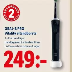 Oral B - Vitality eltandborste