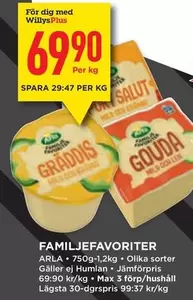 Arla - Familjefavoriter