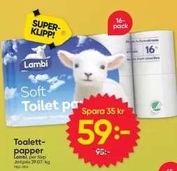 Lambi - Toalettpapper