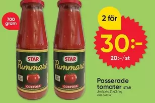 Passerade tomater