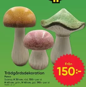 Trädgårdsdekoration Svamp