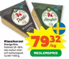 Arla - Klassikerost