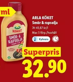 Arla - Smör & rapsolja
