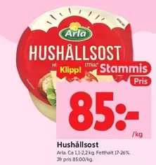 Arla - HUSHÅLLSOST