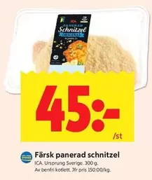 Panerad Schnitzel Original