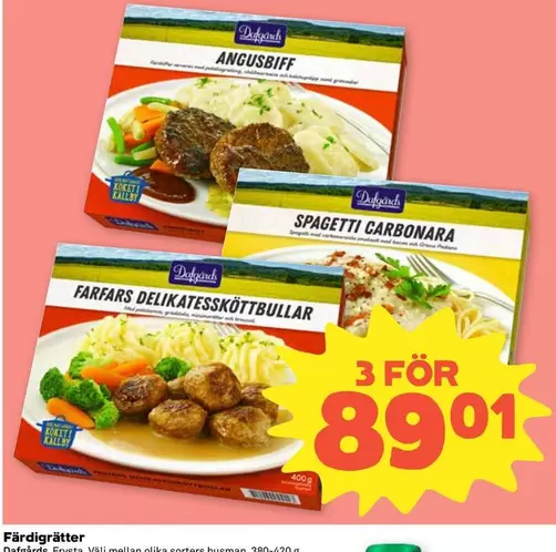 Dafgård - Färdigrätter