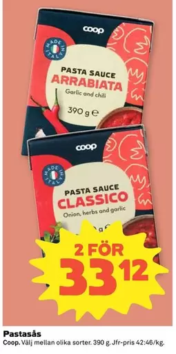 Coop - Pasta Sauce
