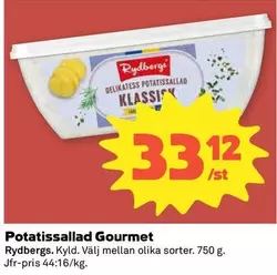 Rydbergs - Potatissallad Klassisk