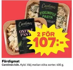 Carolines kök - Färdigmat