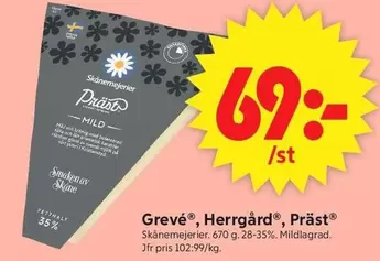 Skånemejerier - Präst