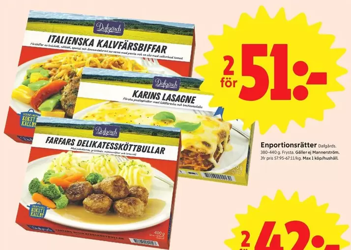 Enportionsrätter