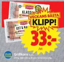 Scan - Grillkorv