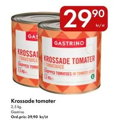 Krossade tomater