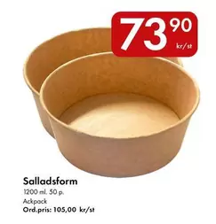 Salladsform