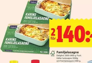 Dafgård - Familjelasagne