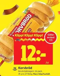Korvbröd