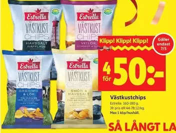 Estrella - Västkustchips