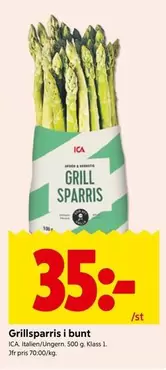 Grillsparris i bunt