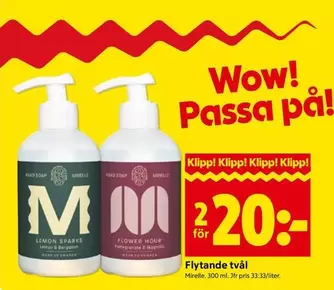 Flytande tvål
