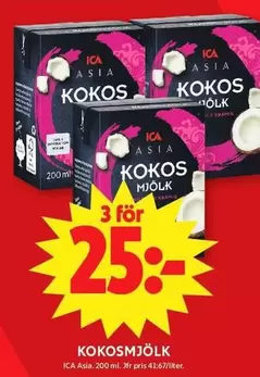 KOKOSMJÖLK