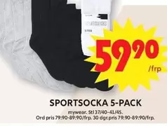 Mywear - SPORTSOCKA 5-PACK