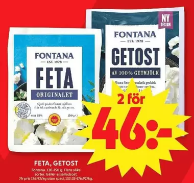 Fontana - FETA, GETOST