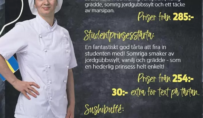Extra - Studentprinsesstårta