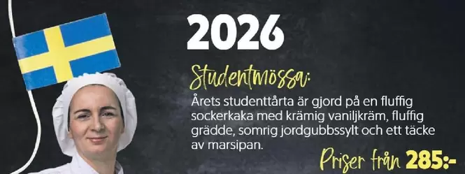 Studenttårta 2026