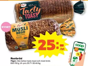 Pågen - Rostbröd
